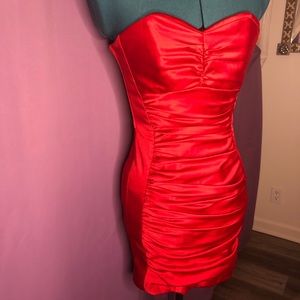 Sexy Red Cocktail Dress